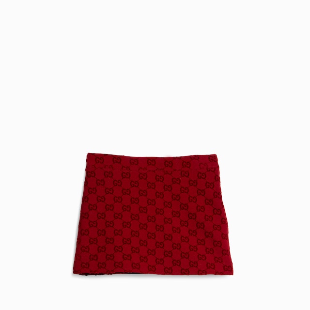 Children's GG neoprene mini skirt