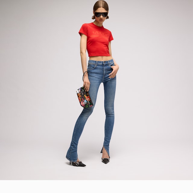 Gucci Flora Small Pouch with Strap