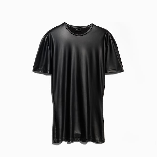 T-shirt en jersey enduit