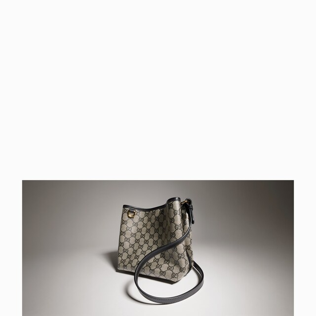 GG Emblem mini bucket bag