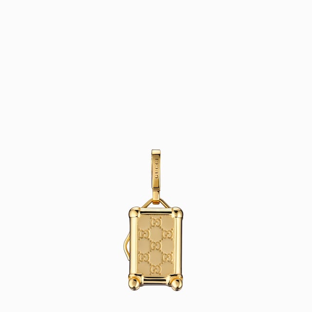 Gucci Savoy trunk motif charm