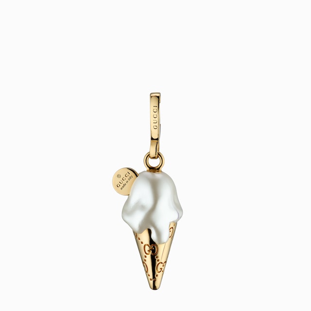 Ice-cream motif charm