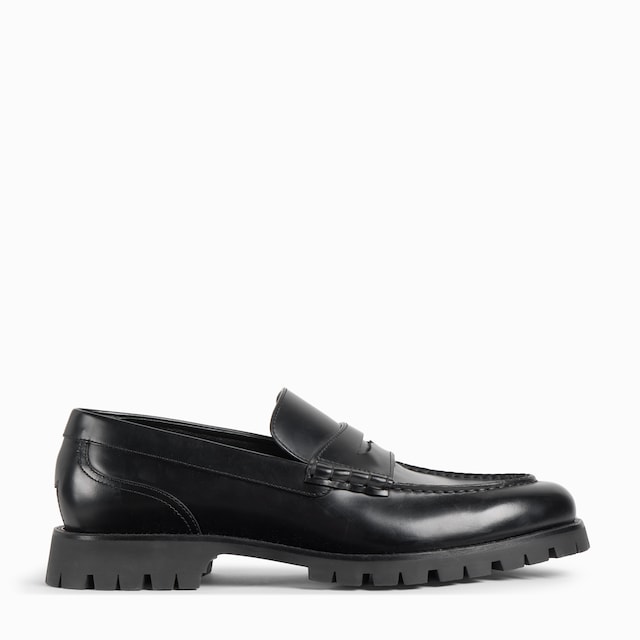 Men's loafer with lug sole
