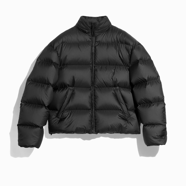 Giacca in poliestere leggero con imbottitura e zip