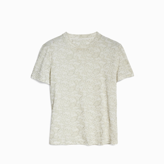 T-shirt stampata in jersey di cotone