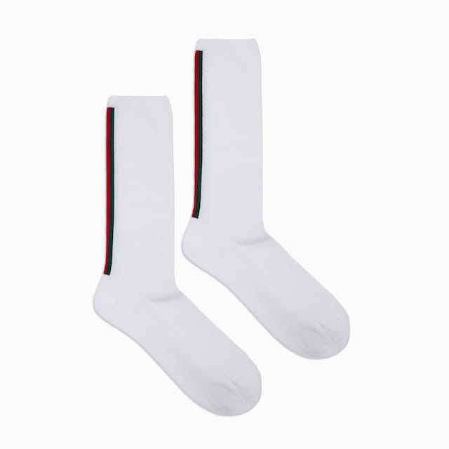 Chaussettes en coton avec bande Web