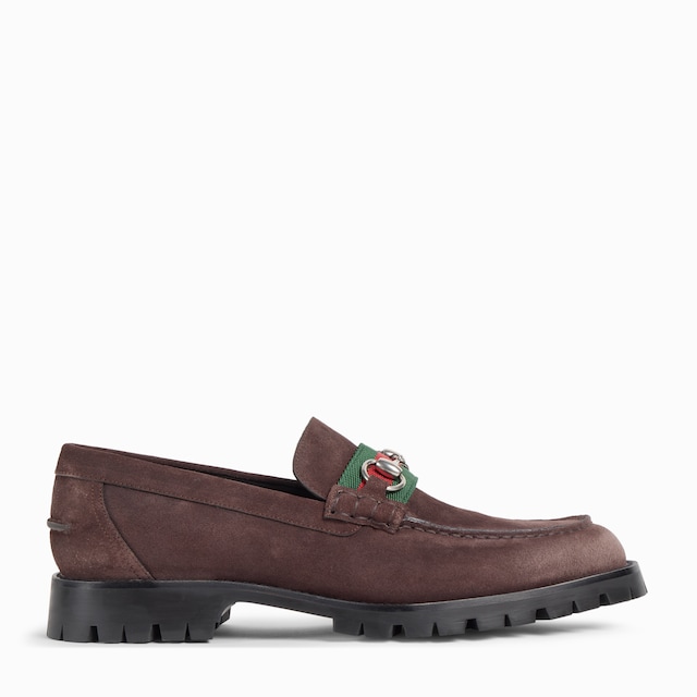 Men's loafer with Horsebit and lug sole