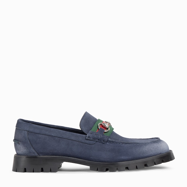 Men's loafer with Horsebit and lug sole