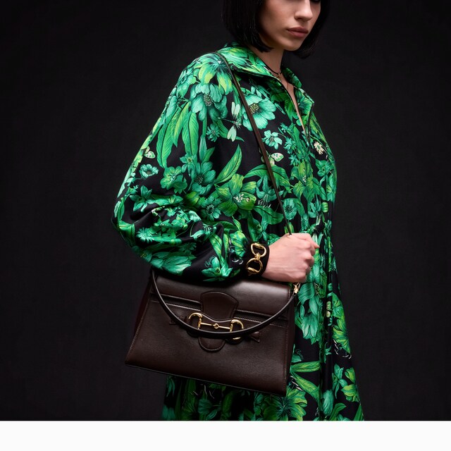Horsebit Duomo Medium Top Handle Bag