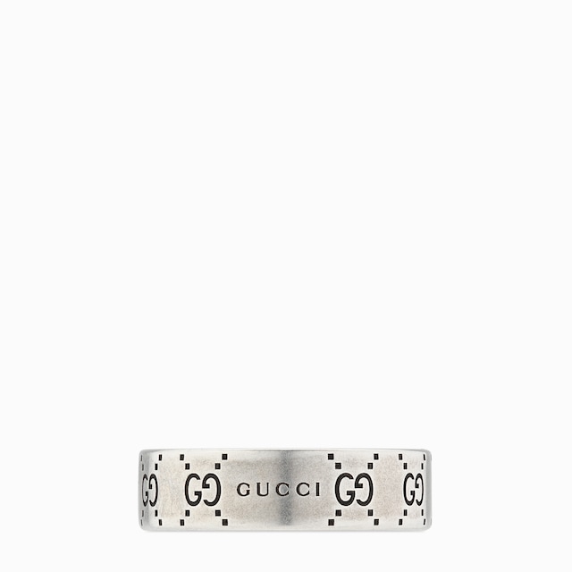 Anillo Gucci Signature ancho