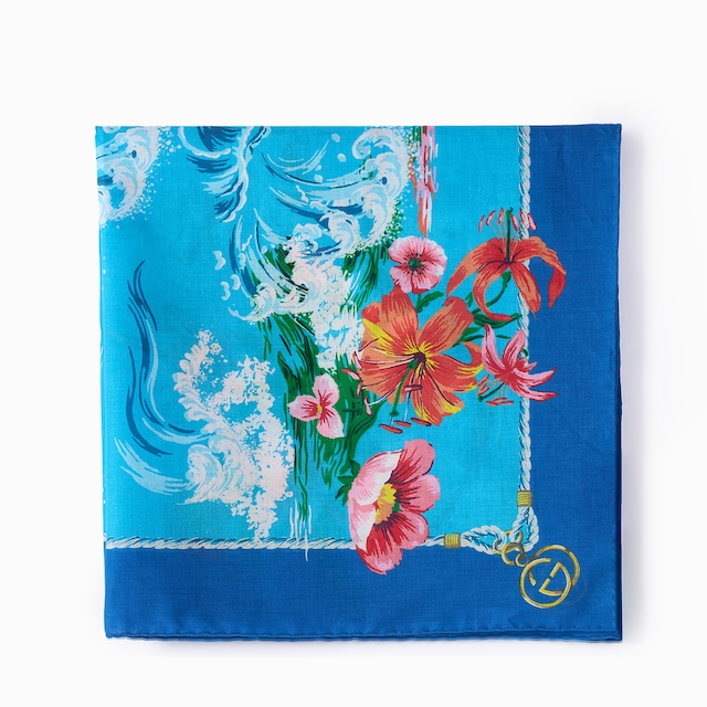 Pañuelo de bolsillo de algodón con estampado