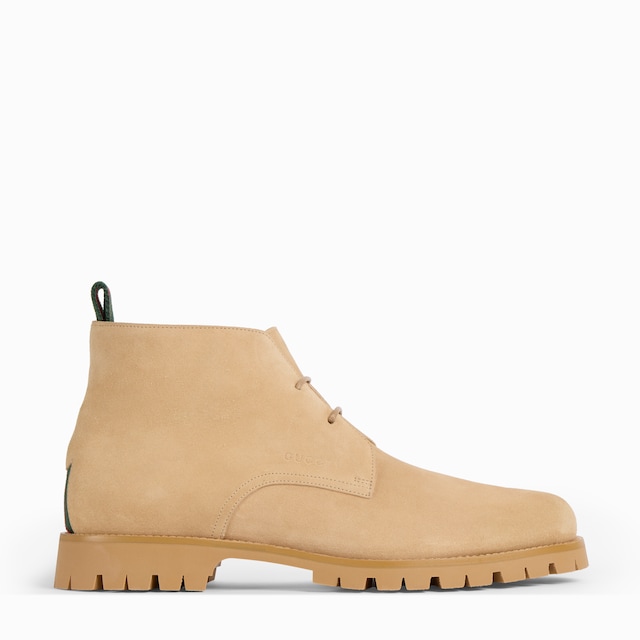 Men's lace-up ankle boot with Web
