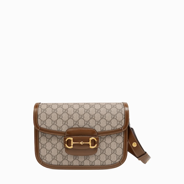 Bolso de hombro Gucci Horsebit 1955 mediano