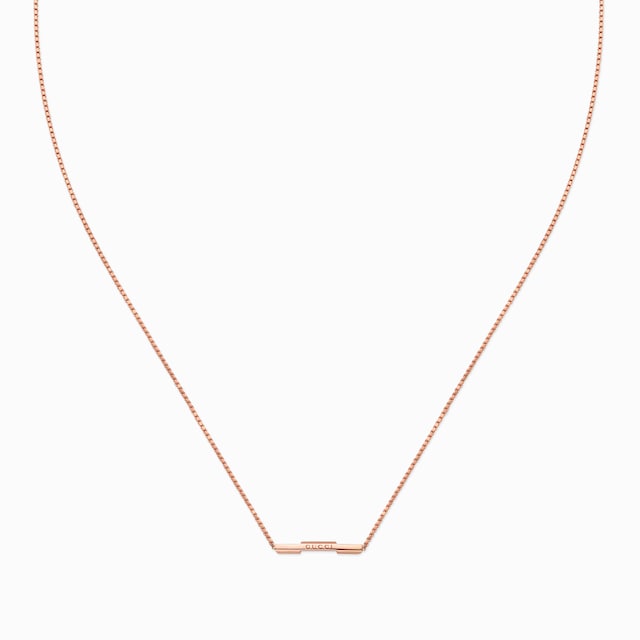 Gucci Link to Love 18k necklace