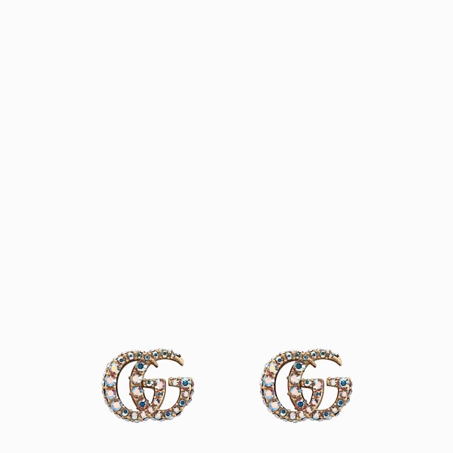 GG Marmont crystal earrings