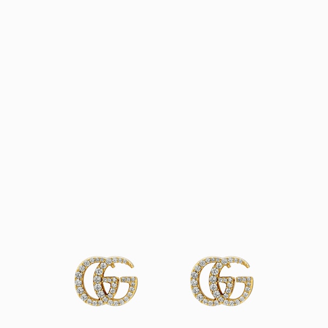 GG Marmont crystal earrings