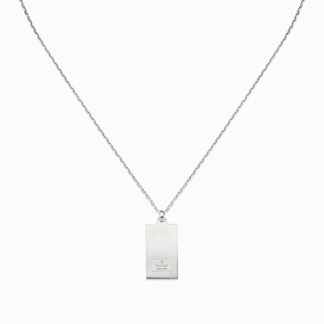 Gucci Trademark系列标签项链
