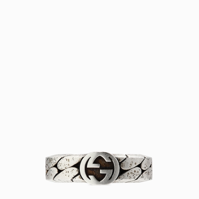 Gucci Interlocking系列戒指