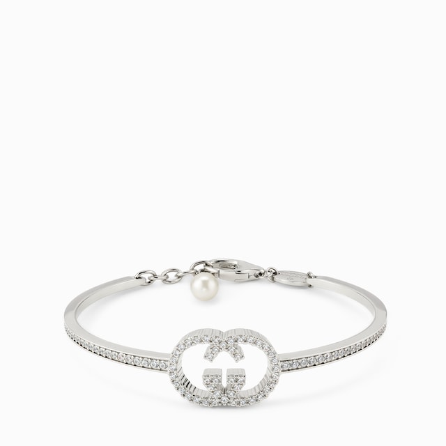 Bracelet en cristal avec détail GG