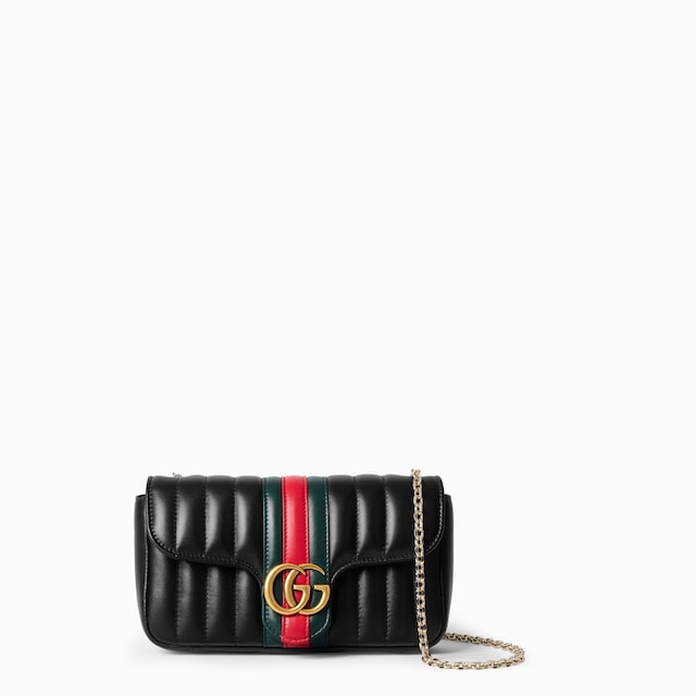 Borsa a spalla piccola Jetset GG Marmont