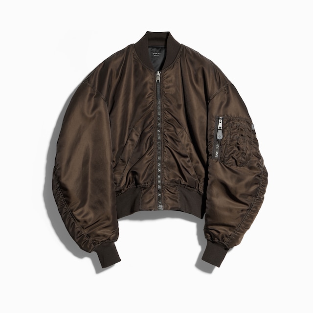 Chaqueta de sarga de nylon