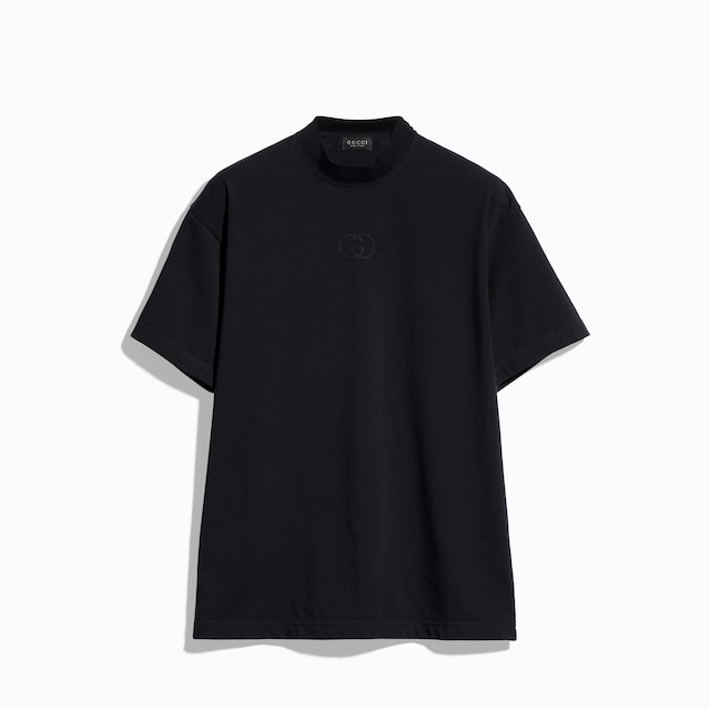 Cotton jersey T-shirt with print