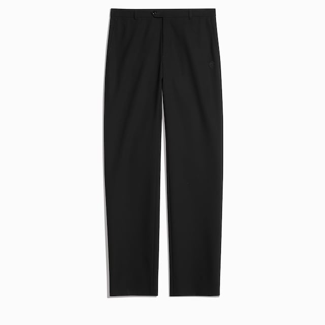 กางเกง Stretch wool pants with embroidery