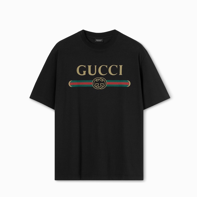 Silk blend jersey T-shirt with print