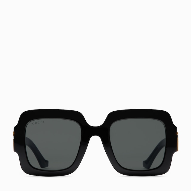 Gafas de sol con montura cuadrada y Doble G