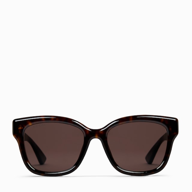 Low nose bridge fit square sunglasses
