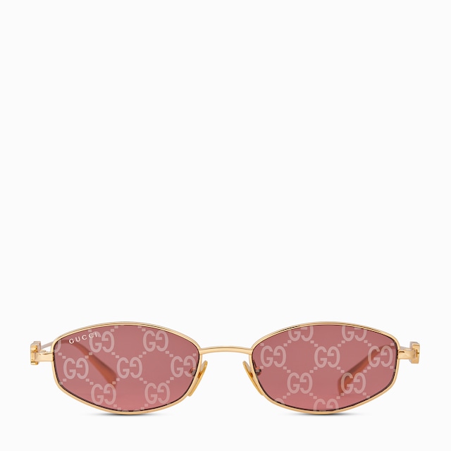 Oval frame sunglasses