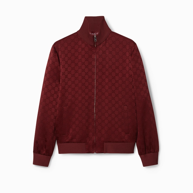 GG jacquard zip jacket
