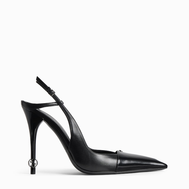 Zapatos con correa para mujer con detalles de GG entrelazada