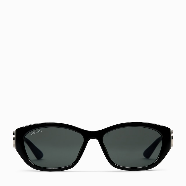 Low nose bridge fit rectangular sunglasses