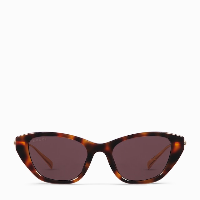 Cat eye frame sunglasses