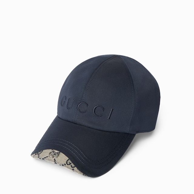 Cappellino da baseball in cotone con ricamo