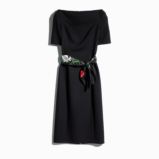 Robe en laine grain de poudre