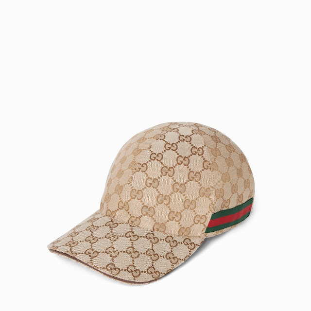 Cappellino da baseball in tessuto di cotone GG