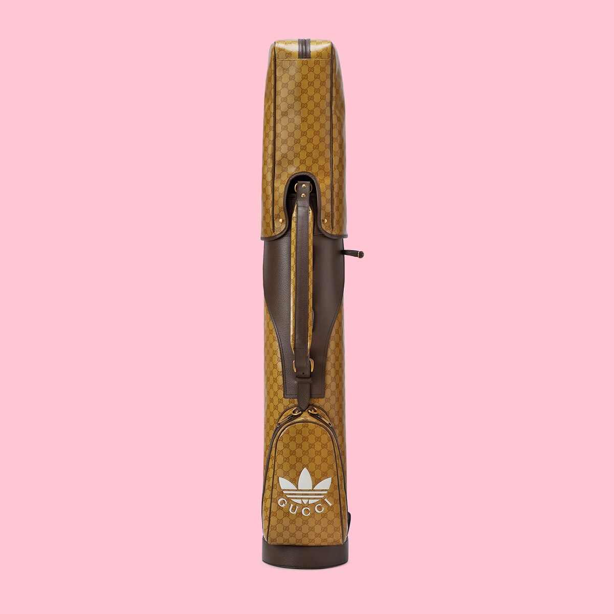 adidas x Gucci golf bag in beige and brown Crystal canvas GUCCI® US