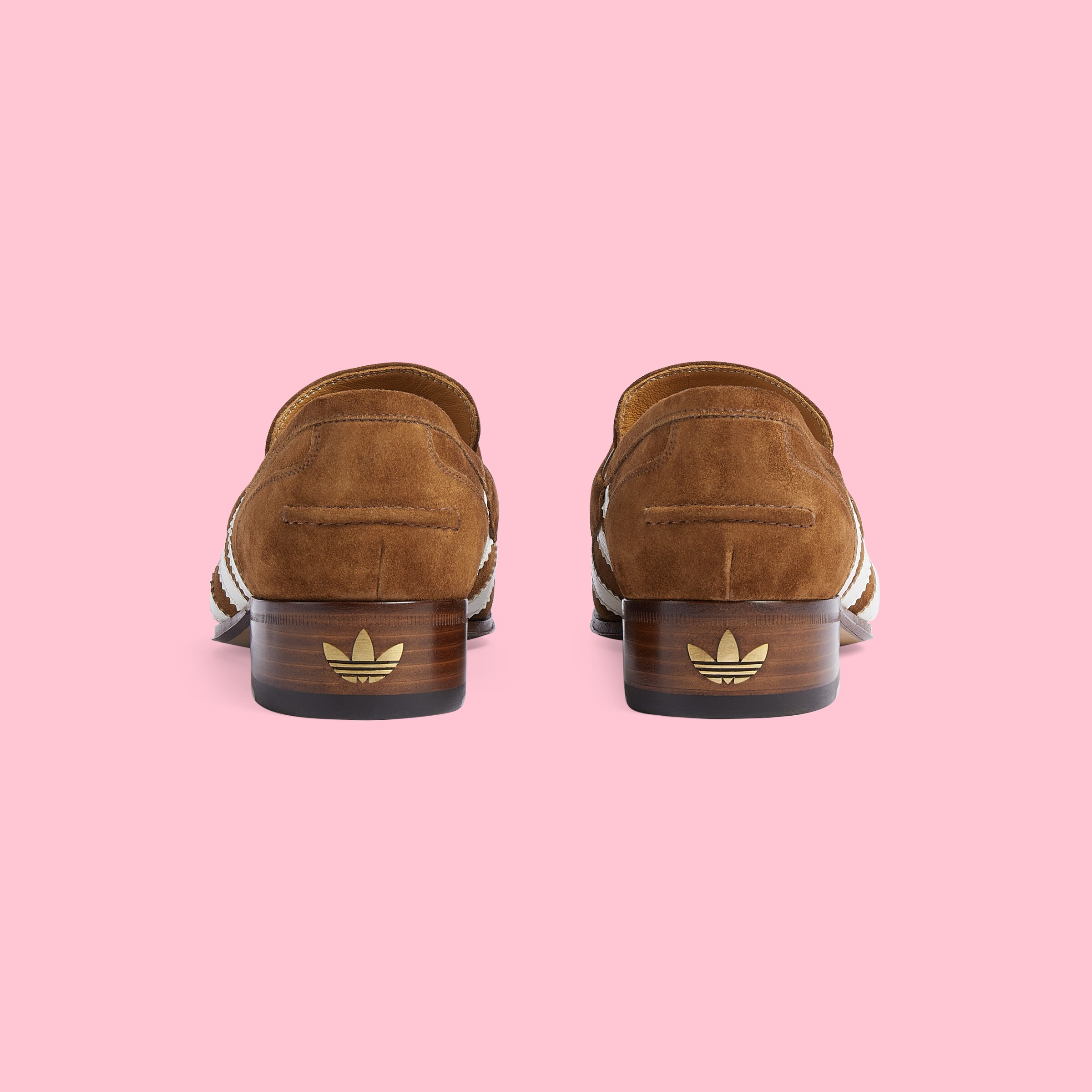 adidas x Gucci women's loafer in light brown suede GUCCI® US