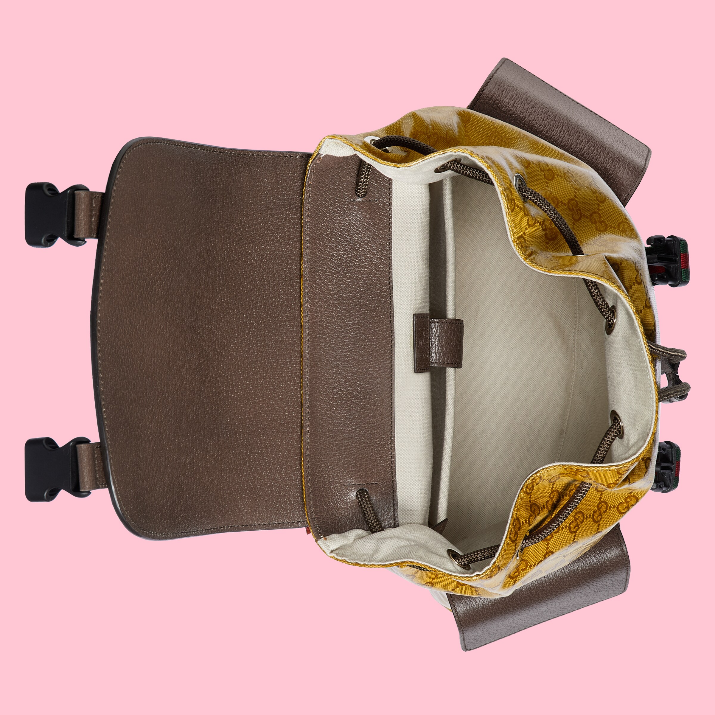 adidas x Gucci backpack in beige and brown Crystal canvas GUCCI® US