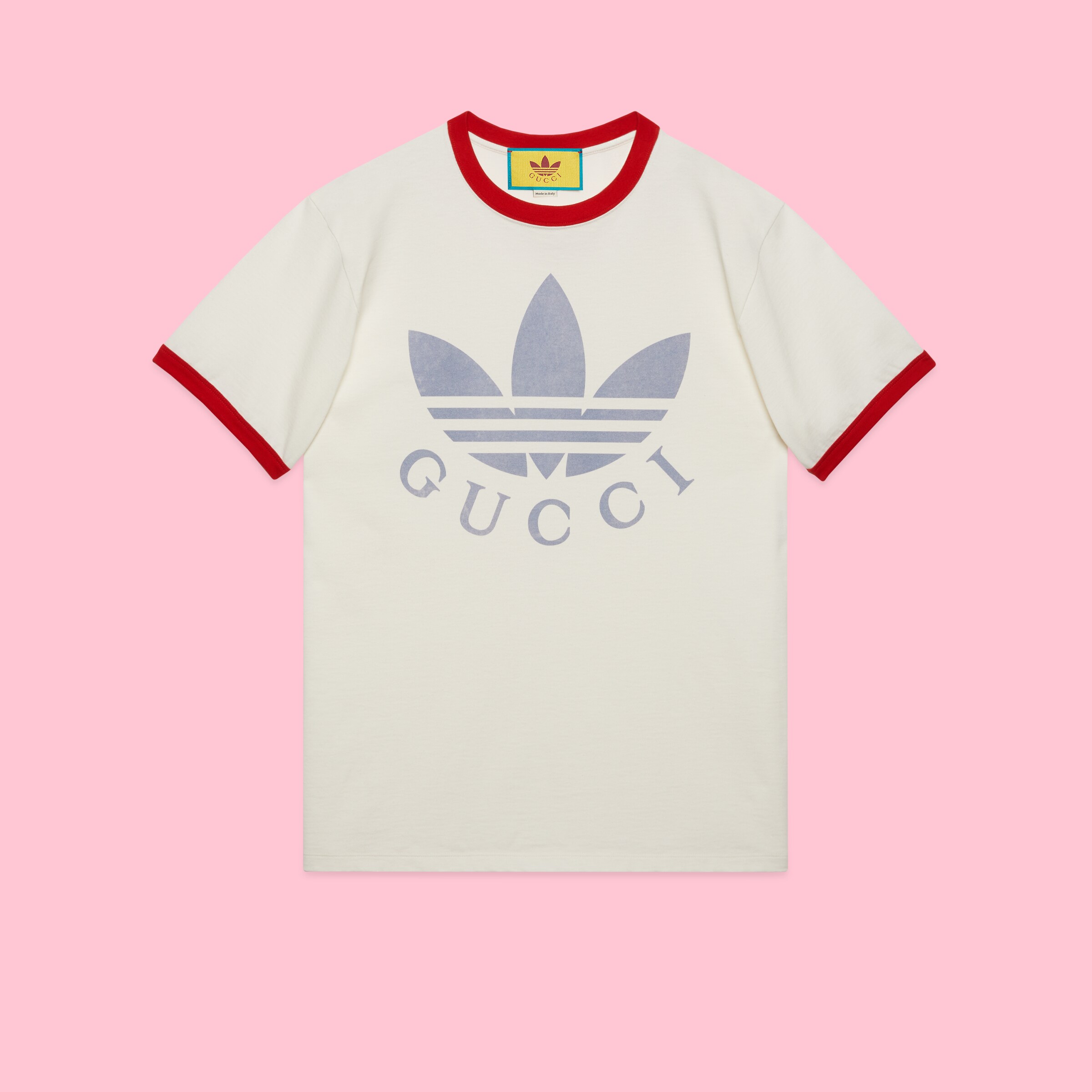 adidas x Gucci cotton jersey Tshirt in white GUCCI® Canada