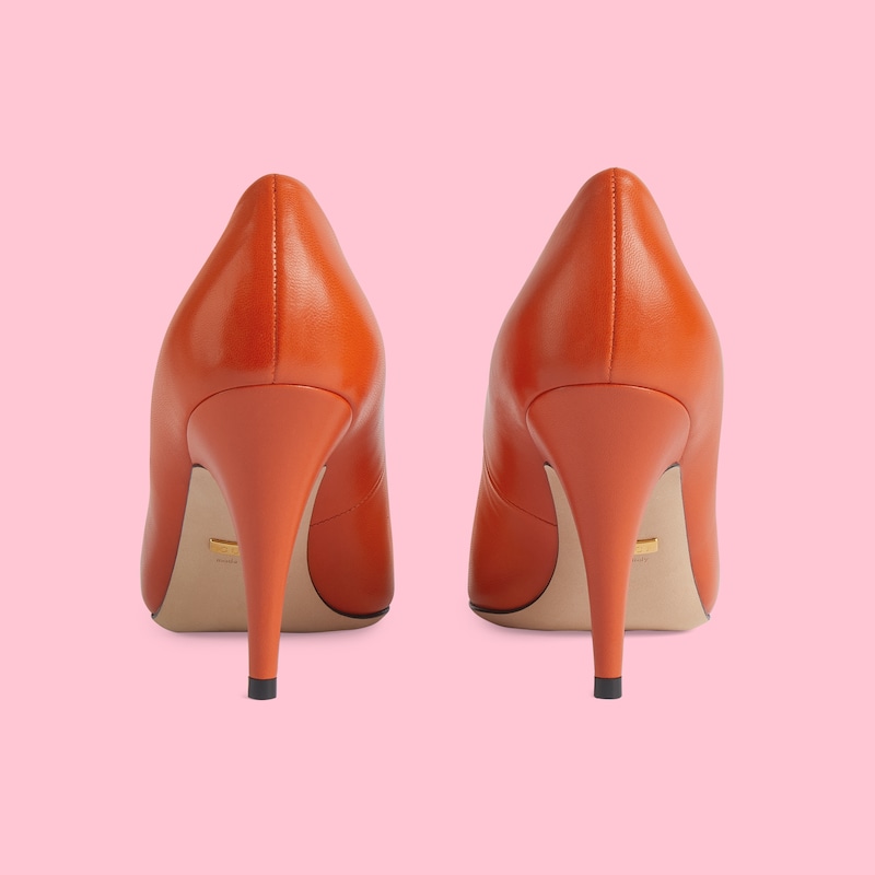 adidas x Gucci women's Trefoil pump in 
