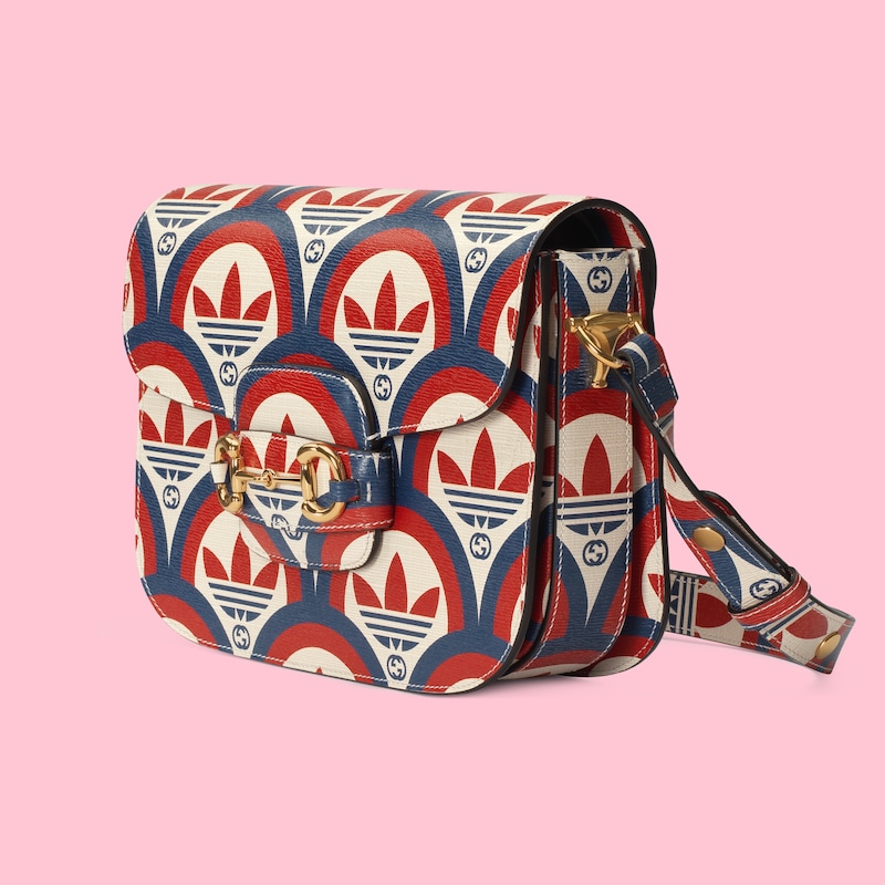 グッチ ホースビット 1955〕adidas x Gucci ショルダーバッグブルー ...