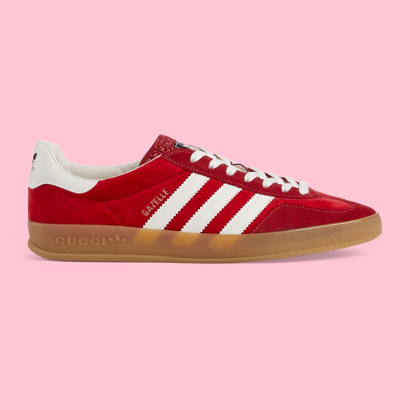 mens red adidas gazelles