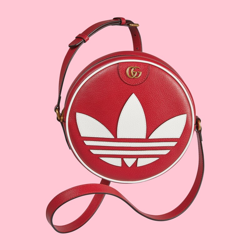 オフィディア〕adidas x Gucci ショルダーバッグレッド レザー | GUCCI® JP