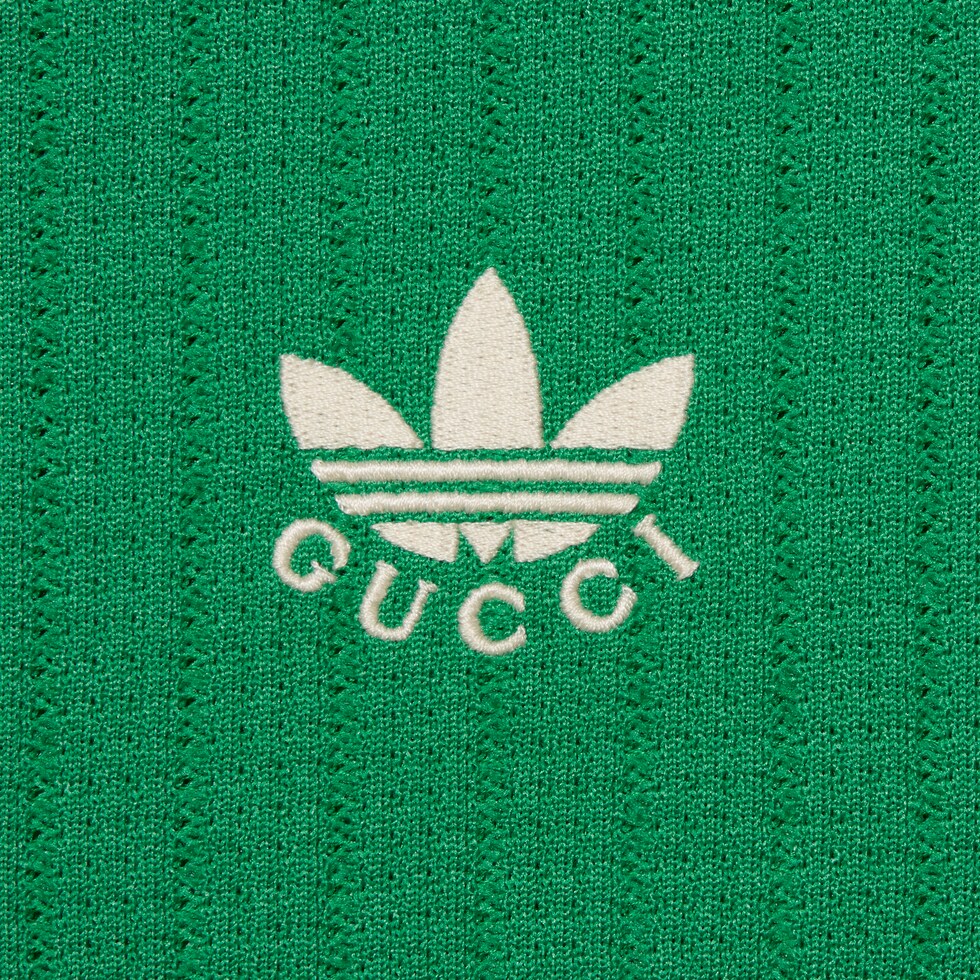 adidas x Gucci jersey Tshirt in green GUCCI® PT