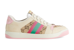 新作♪【GUCCI】〔スクリーナー〕ウィメンズ スニーカー Women's Screener sneaker in butter leather | GUCCI® US