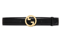 Gucci Blondie belt in black leather GUCCI US