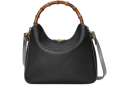 グッチ ダイアナ〕ミディアム ショルダーバッグブラウン レザー | GUCCI公式